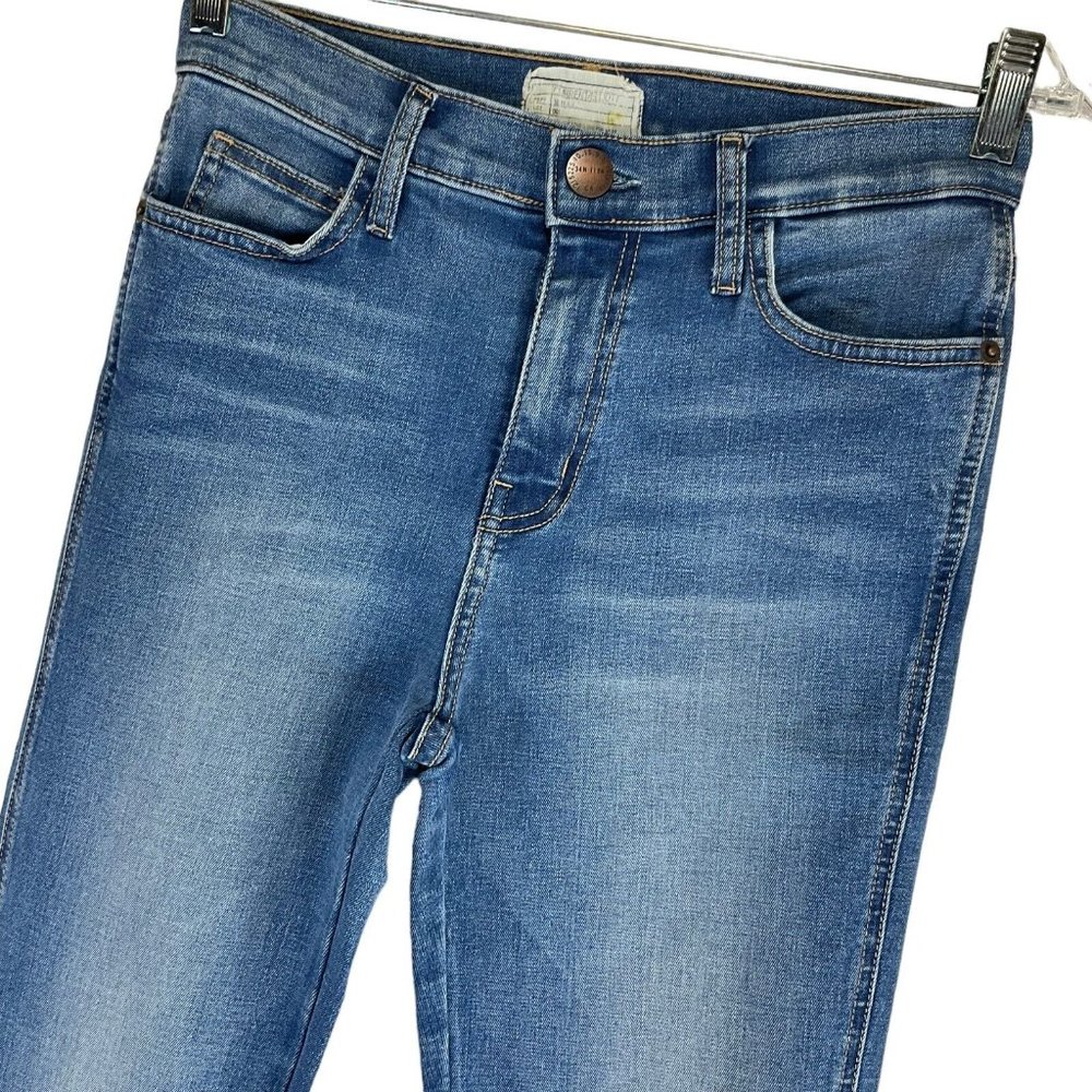 Current/Elliott Jeans Women's Sz 28" Blue Flare Leg Stretch Denim Pants Nwot - Picture 4 of 10